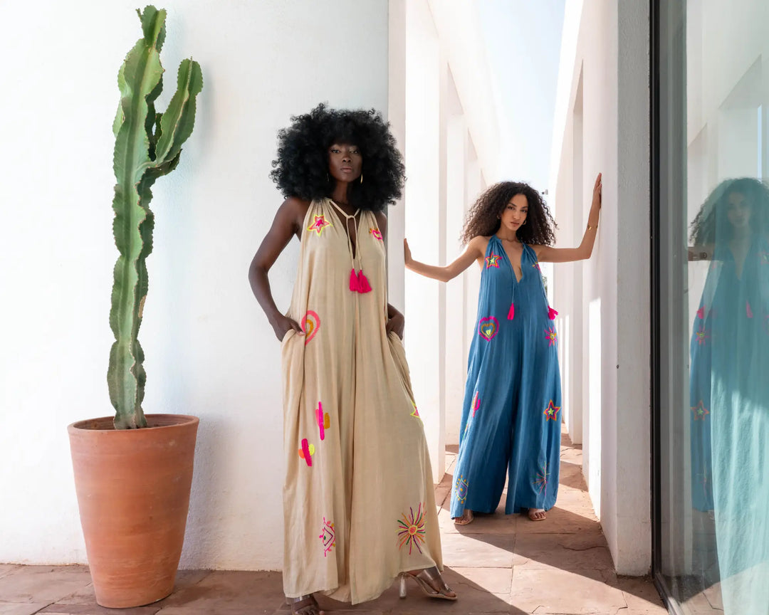 Collection ensembles et combinaisons femme été 2026 Gold and Silver Paris, looks estivaux chics et fluides