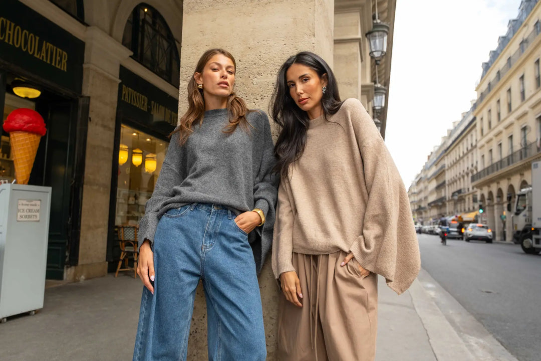 Pulls femme tendance de la collection Hiver 2026 Gold & Silver Paris
