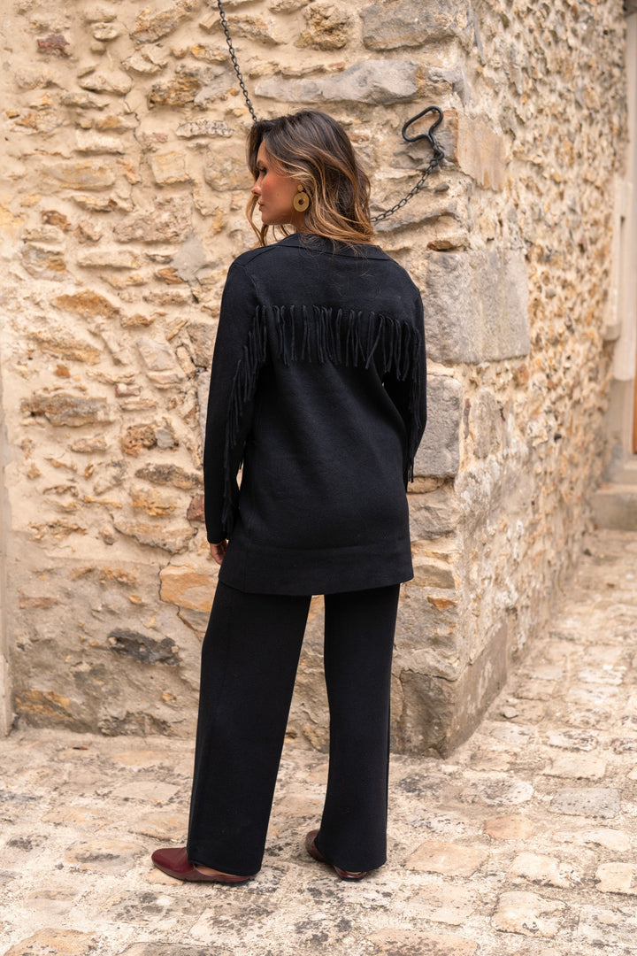 Blazer à franges Felia Manteaux et vestes