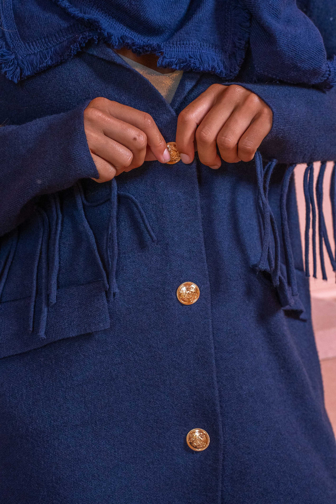 Blazer à franges Felia Manteaux et vestes