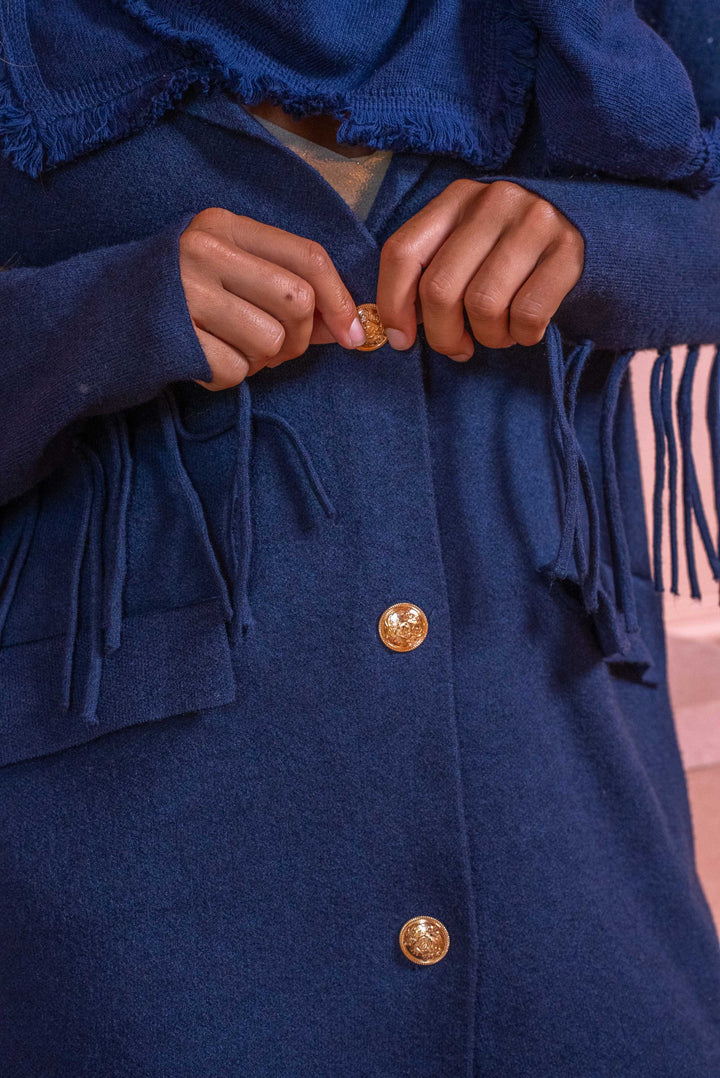 Blazer à franges Felia Manteaux et vestes