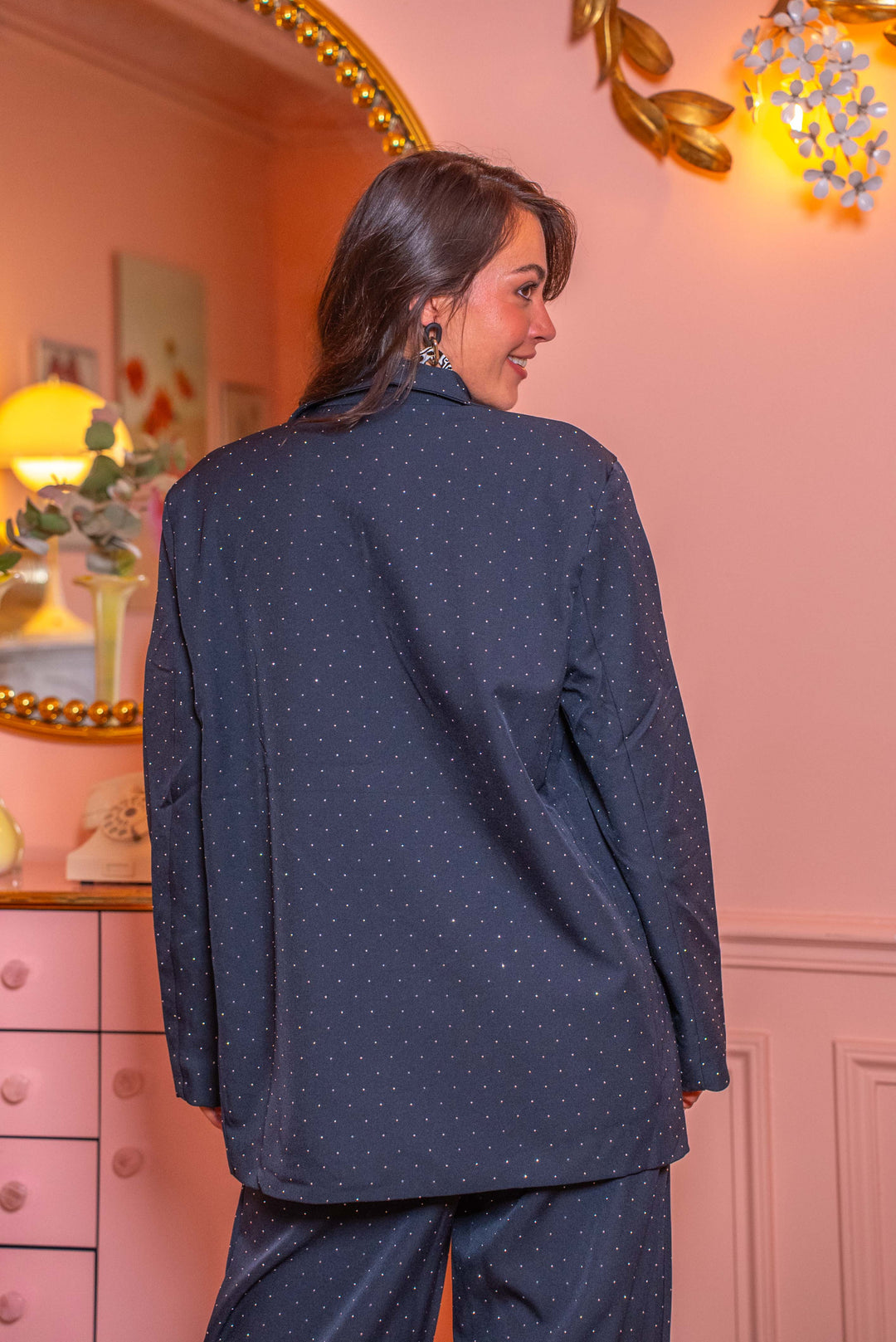 Blazer à strass Doris Manteaux et vestes