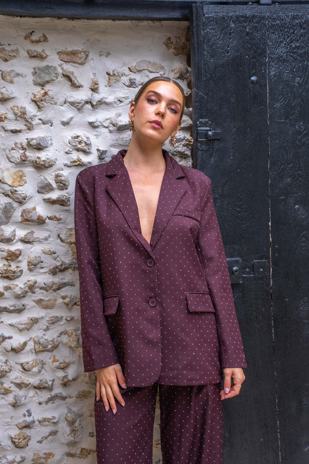 Blazer à strass Doris Manteaux et vestes
