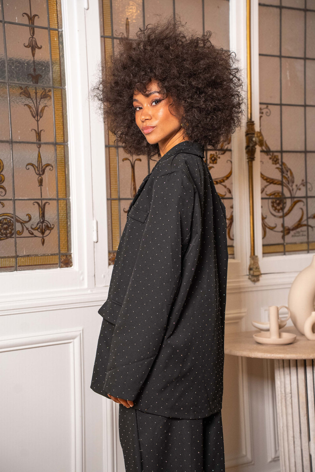 Blazer à strass Doris Manteaux et vestes