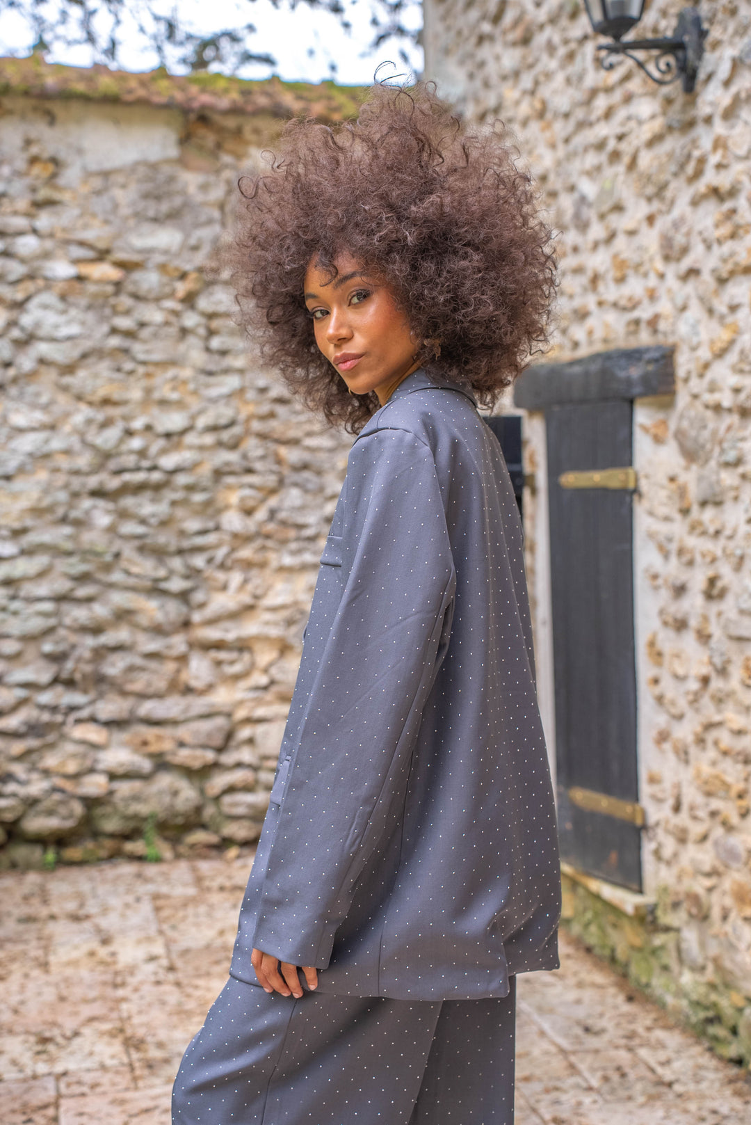 Blazer à strass Doris Manteaux et vestes