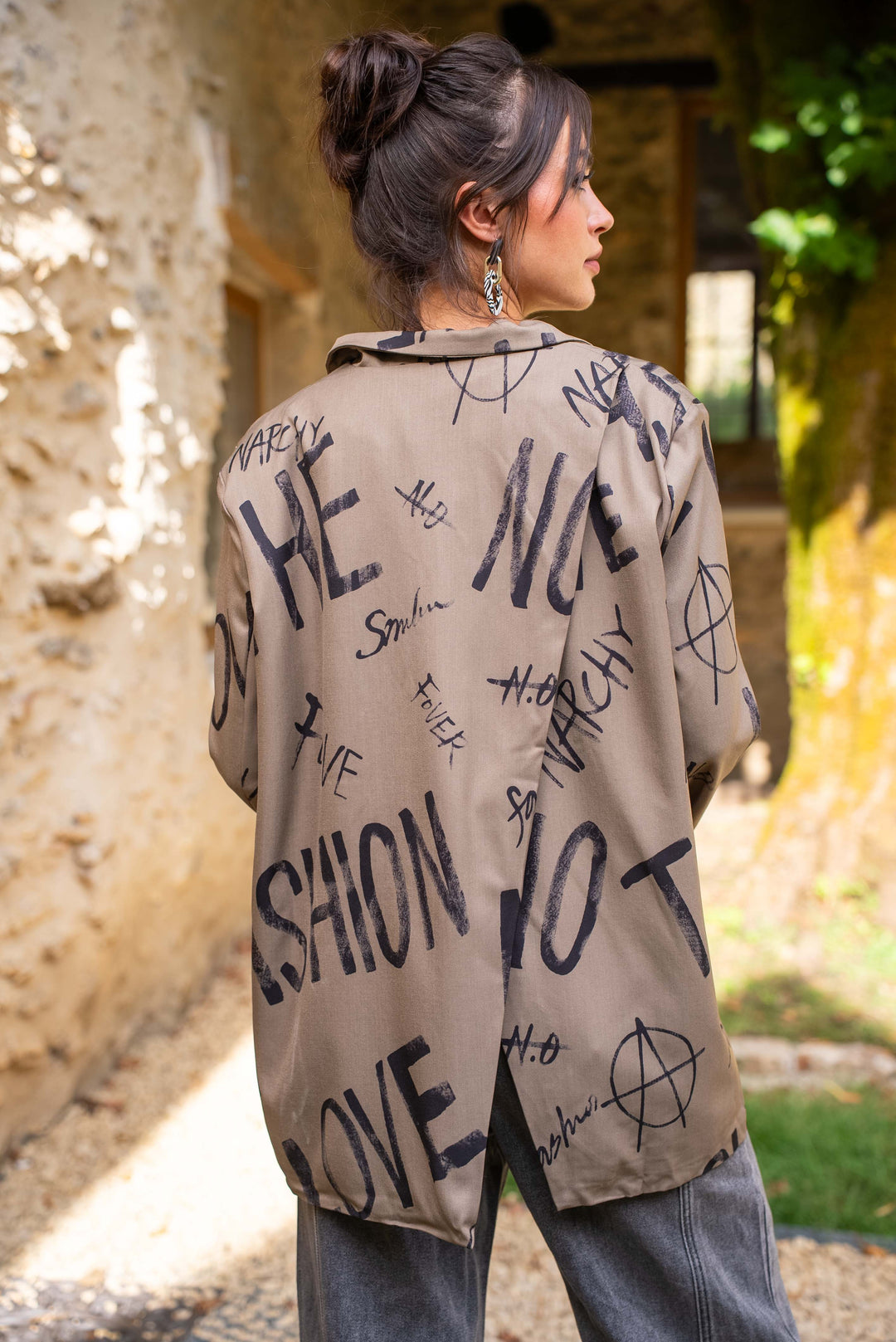 Blazer imprimé Amy - Manteaux et vestes