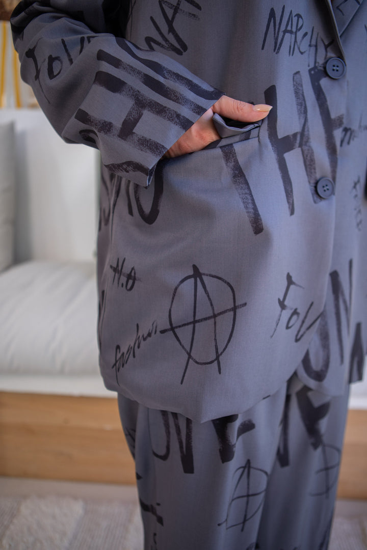 Blazer imprimé Amy - Manteaux et vestes