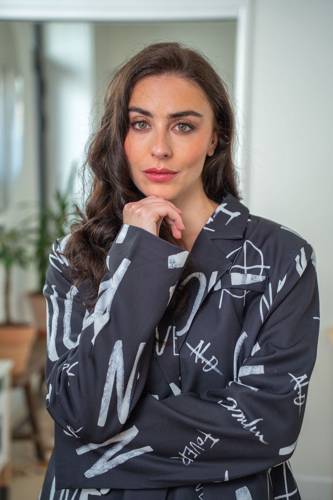 Blazer imprimé Amy - Manteaux et vestes