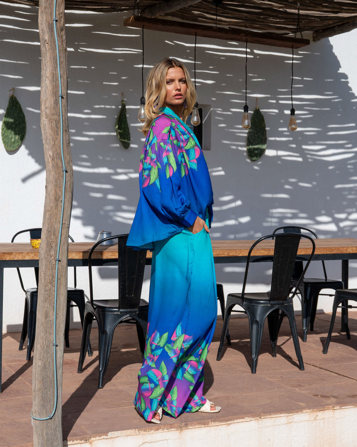 Blouse Imprimé Floral Col V Sorner - Taille unique / 288