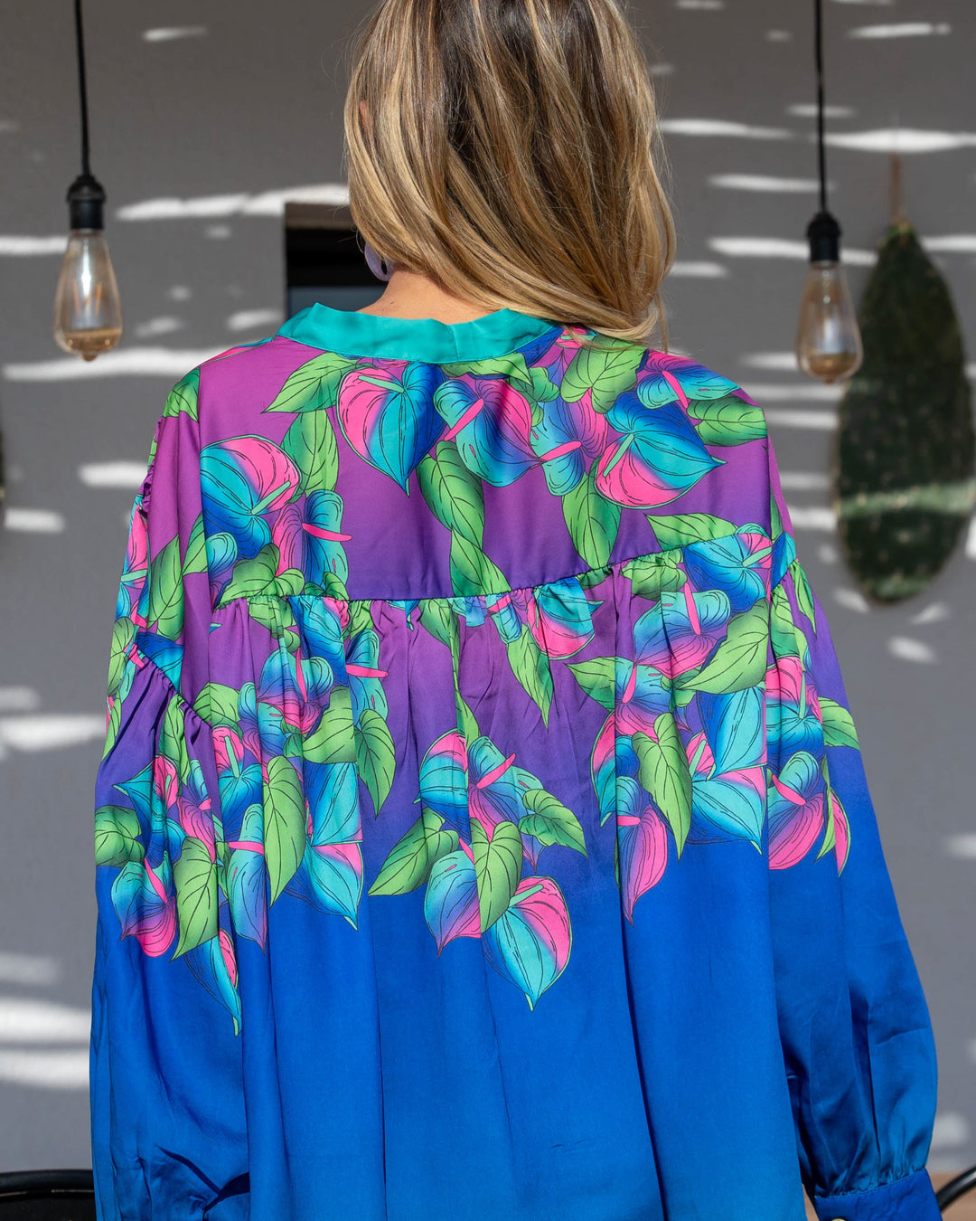Blouse Imprimé Floral Col V Sorner - Taille unique / 288