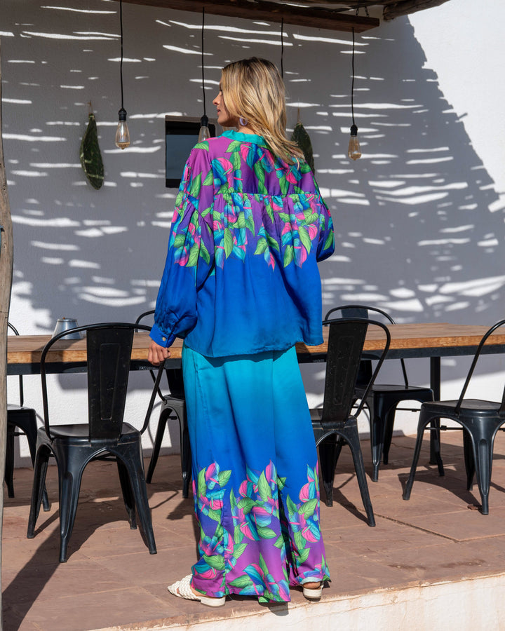 Blouse Imprimé Floral Col V Sorner - Taille unique / 288