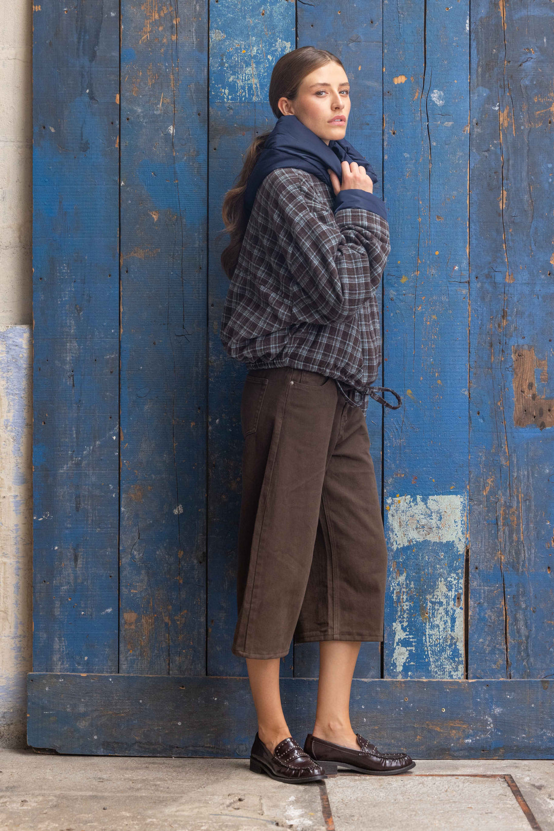 Blouson à carreaux Romy 2688-003 - Manteaux et vestes