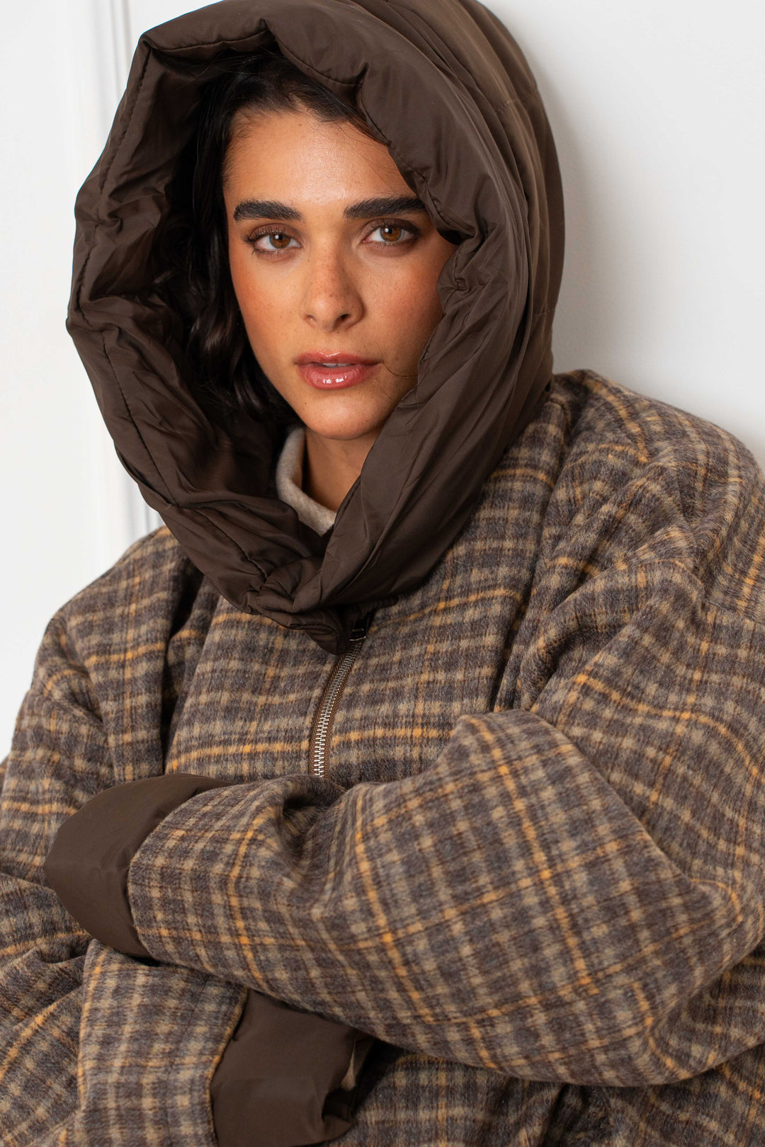 Blouson à carreaux Romy 2688-003 - Manteaux et vestes