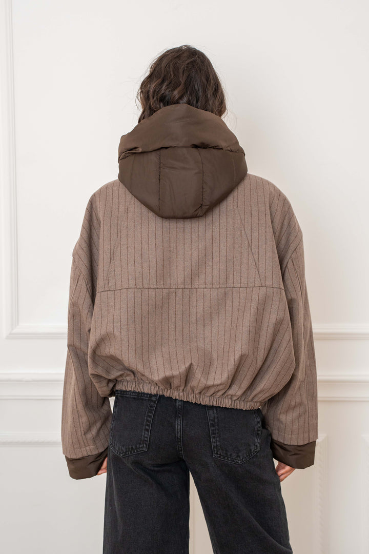 Blouson à carreaux Romy 2688-003 - Manteaux et vestes