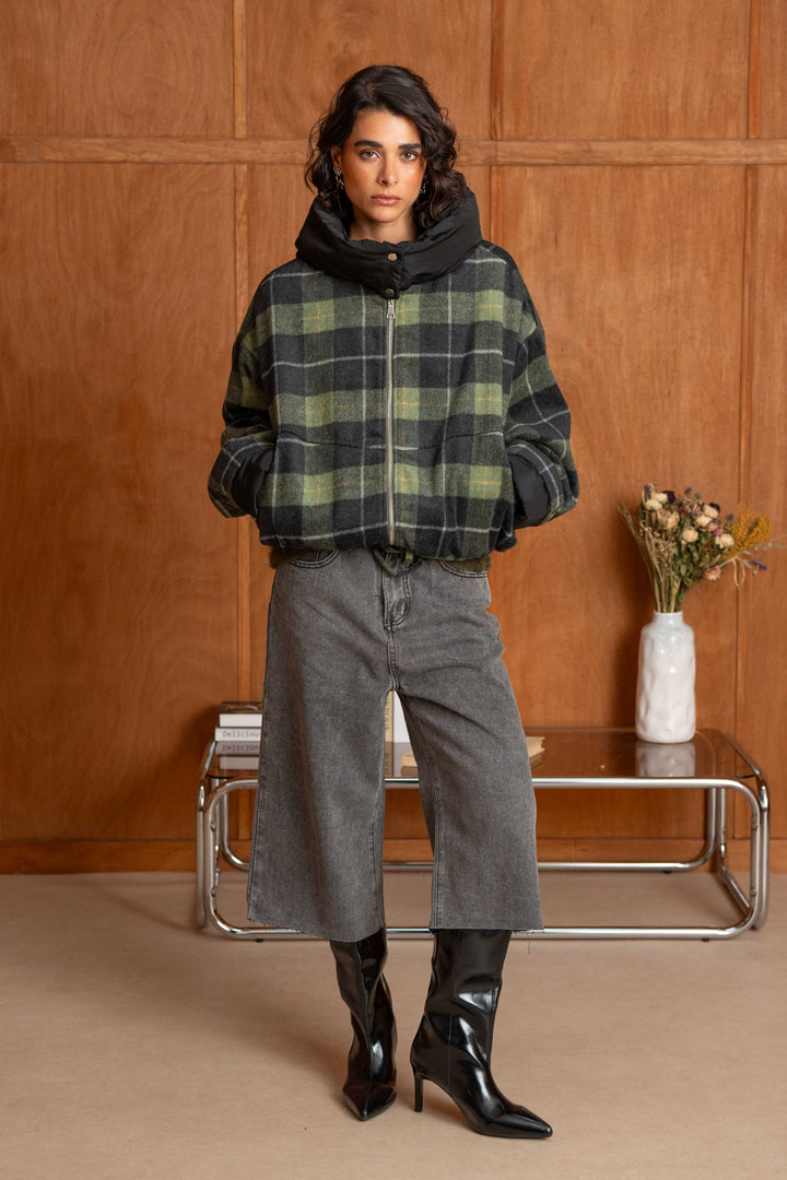 Blouson à carreaux Romy 2688-003 - Manteaux et vestes
