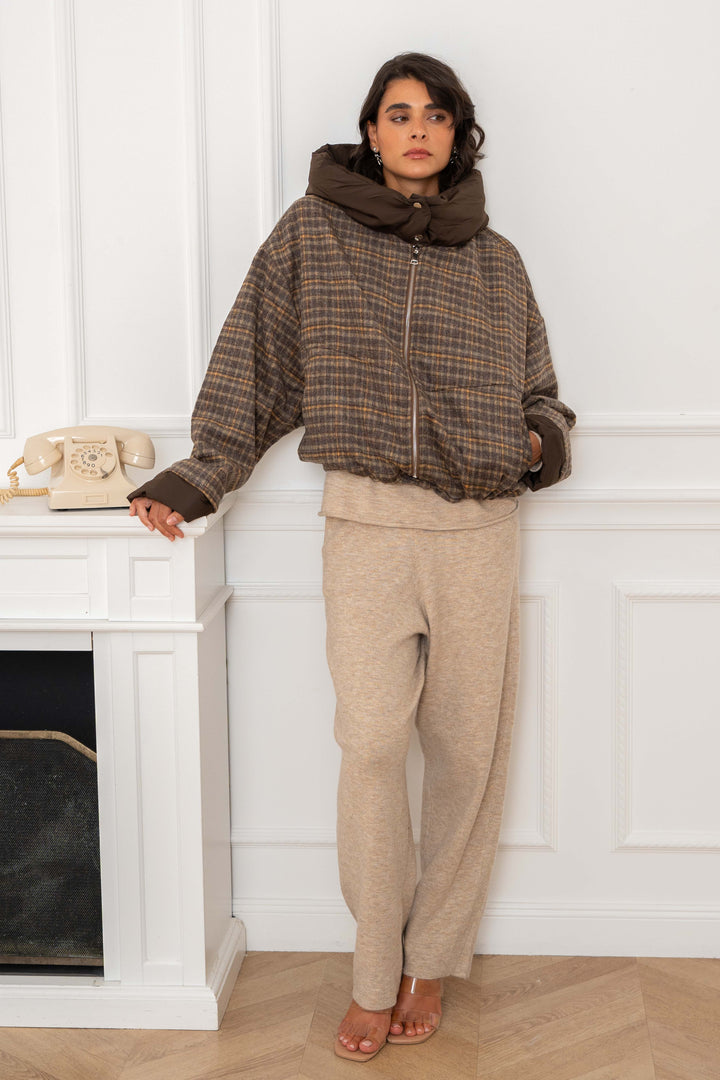 Blouson à carreaux Romy 2688-003 - Manteaux et vestes