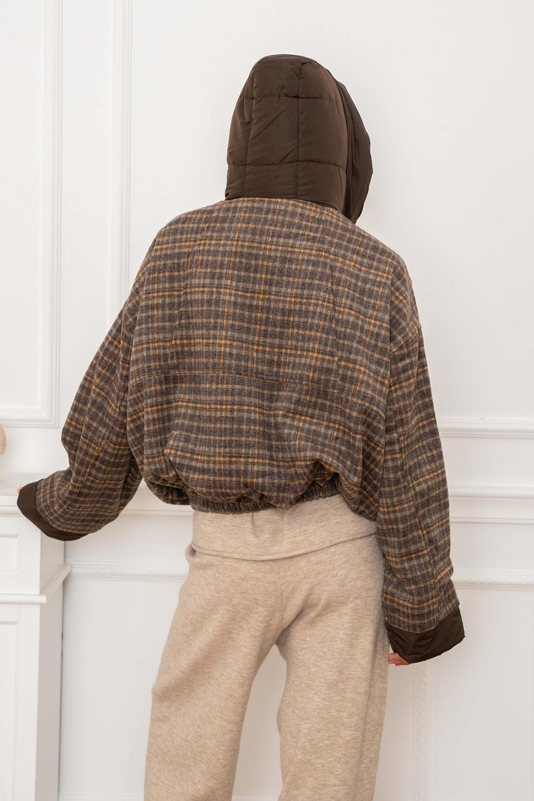 Blouson à carreaux Romy 2688-003 - Manteaux et vestes