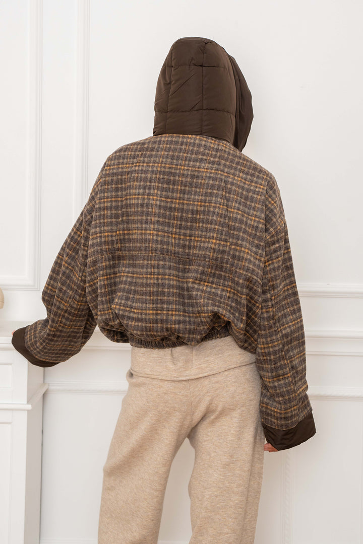 Blouson à carreaux Romy 2688-003 - Manteaux et vestes