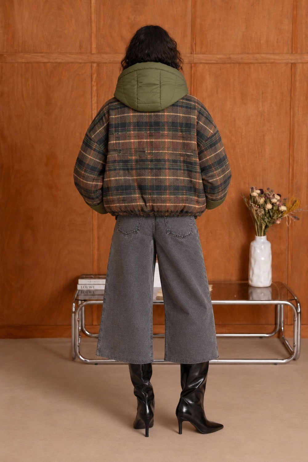 Blouson à carreaux Romy 2688-003 - Manteaux et vestes