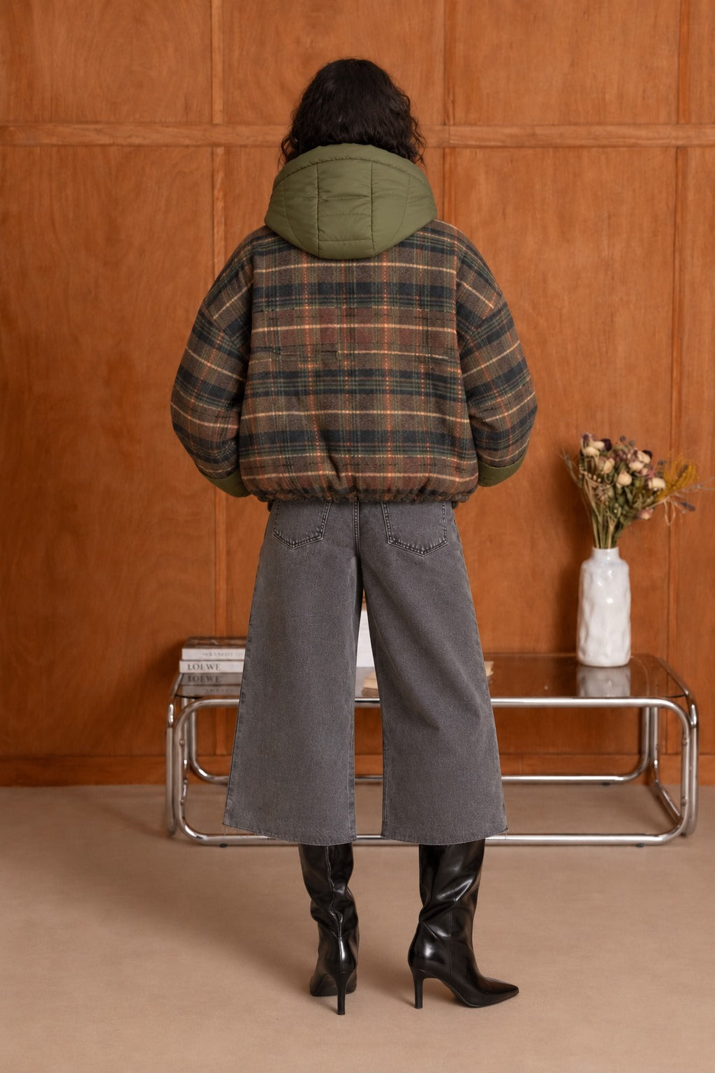 Blouson à carreaux Romy 2688-003 - Manteaux et vestes