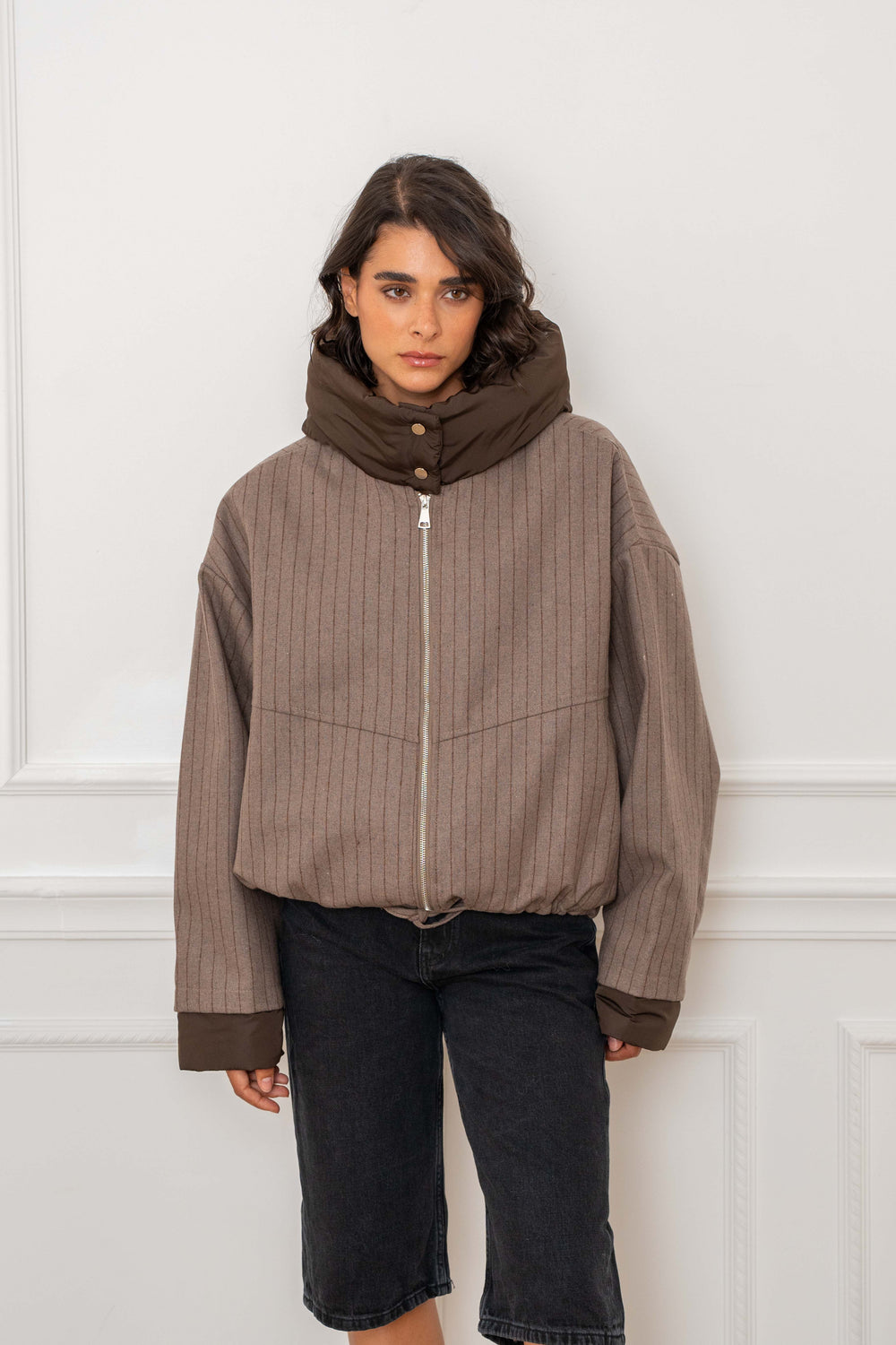 Blouson à carreaux Romy 2688-003 - Manteaux et vestes