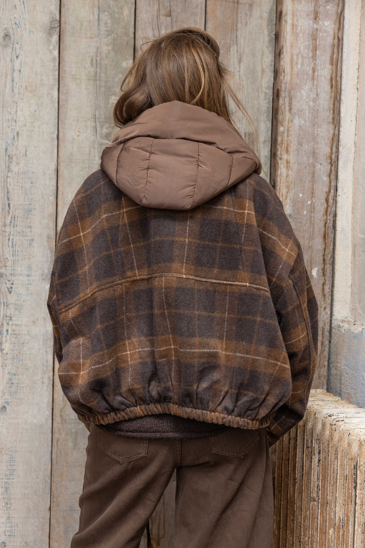 Blouson à carreaux Romy 2688-003 - Manteaux et vestes
