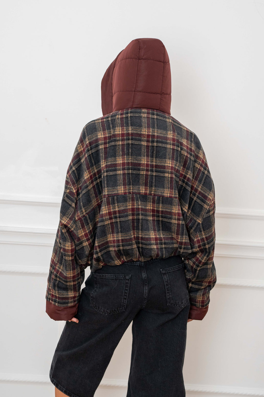 Blouson à carreaux Romy 2688-003 - Manteaux et vestes