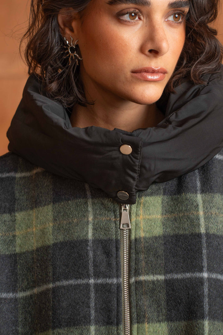 Blouson à carreaux Romy 2688-003 - Manteaux et vestes