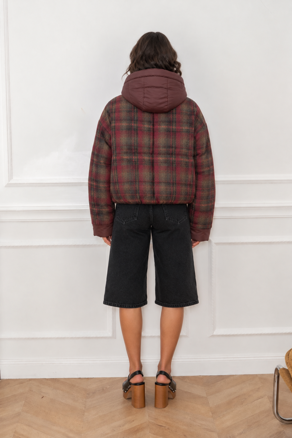 Blouson à carreaux Romy 2688-003 - Manteaux et vestes