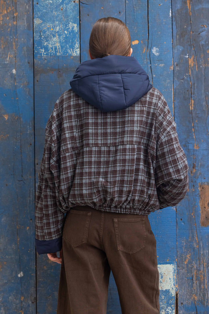 Blouson à carreaux Romy 2688-003 - Manteaux et vestes