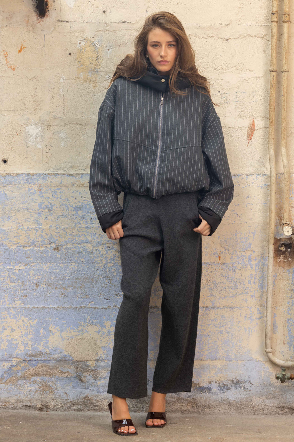 Blouson à carreaux Romy 2688-003 - Manteaux et vestes