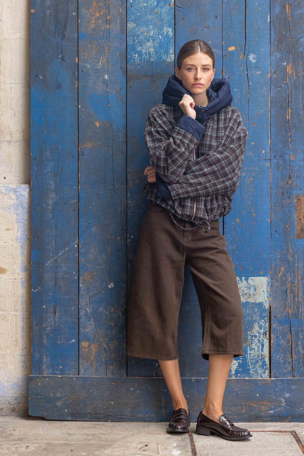 Blouson à carreaux Romy 2688-003 - Manteaux et vestes