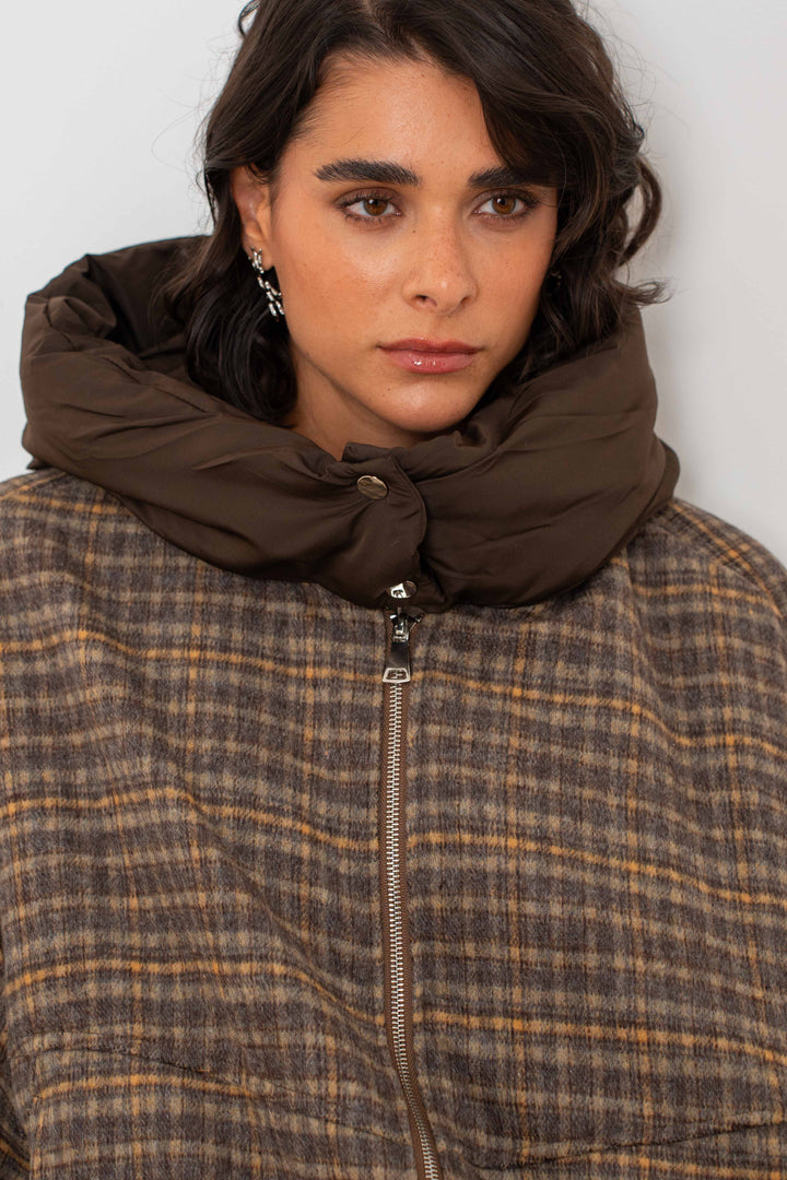 Blouson à carreaux Romy 2688-003 - Manteaux et vestes