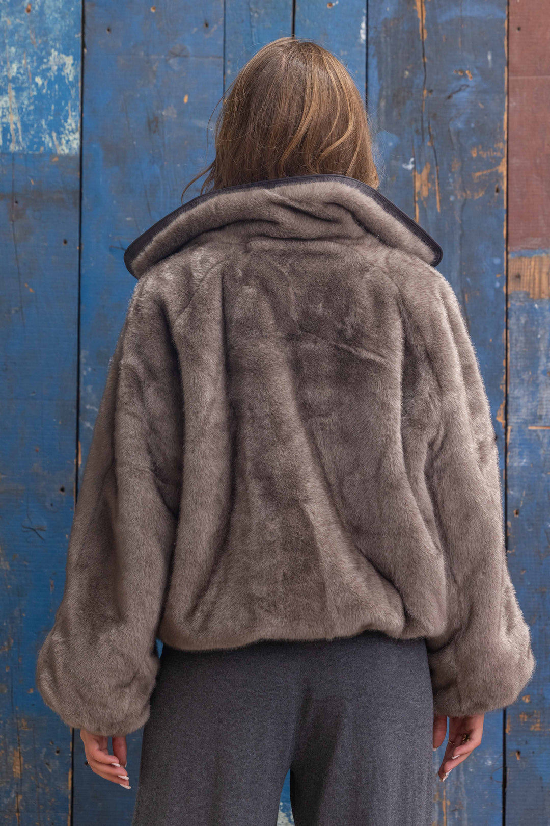 Blouson réversible en fausse fourrure Alma 2688-002