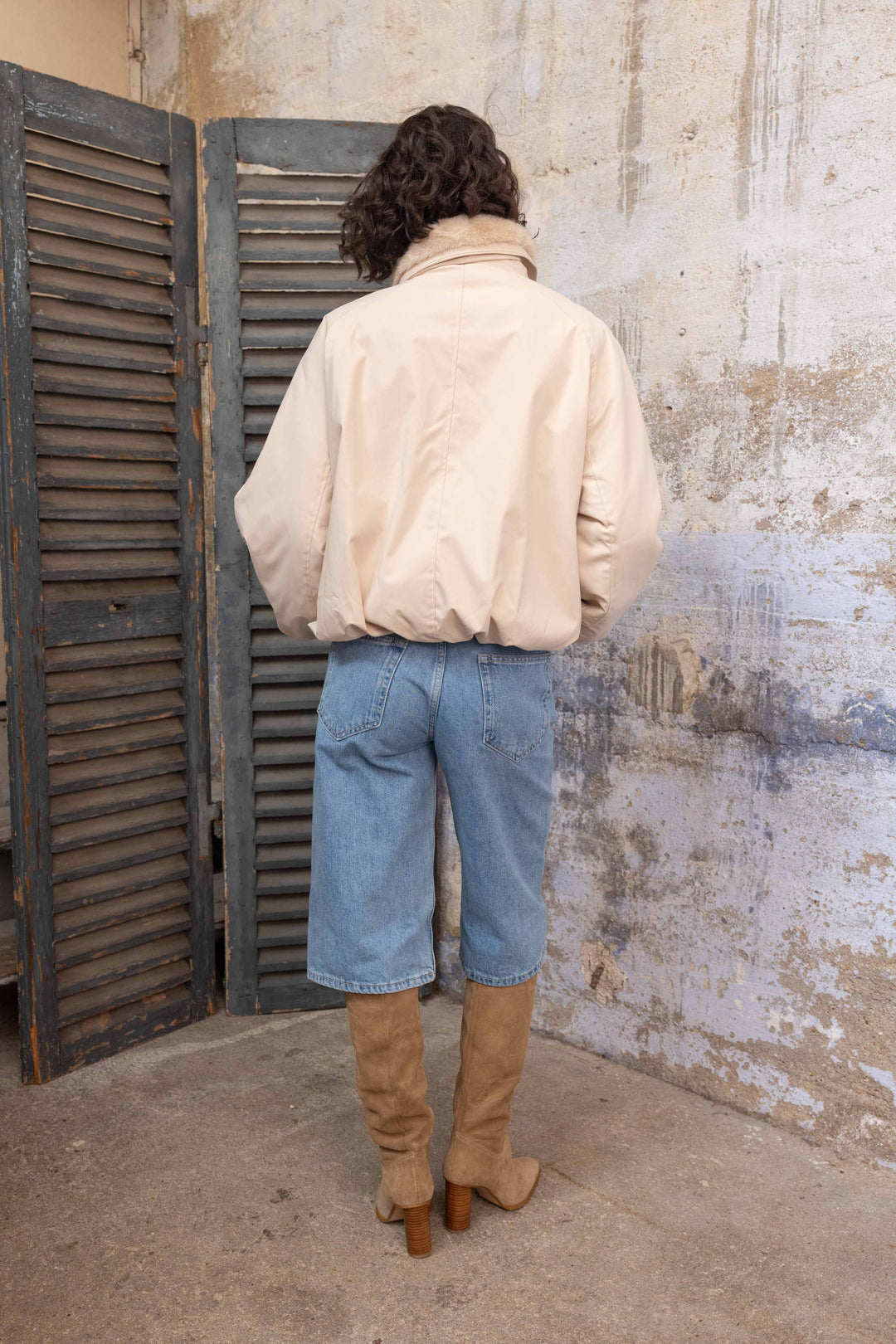 Blouson réversible en fausse fourrure Alma 2688-002