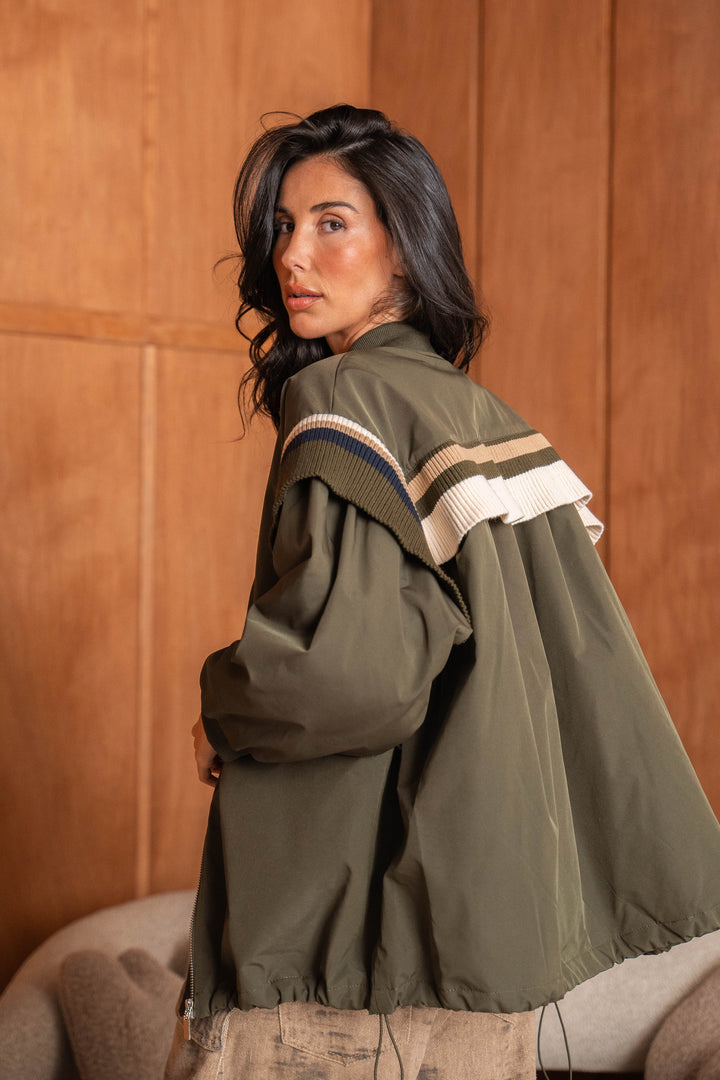 CK Jacket Emma - Army / Taille unique: 36 au 42 - Bombers