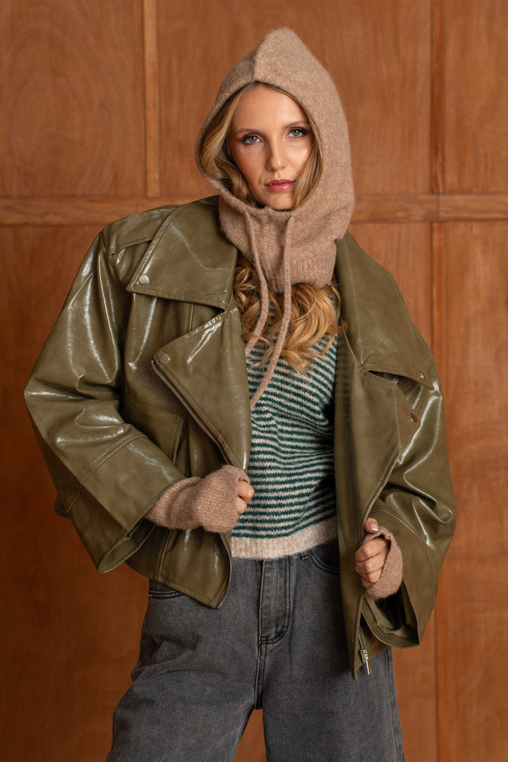 Bonnet cagoule Holly 2681 - GS2681 / Taille unique / Camel