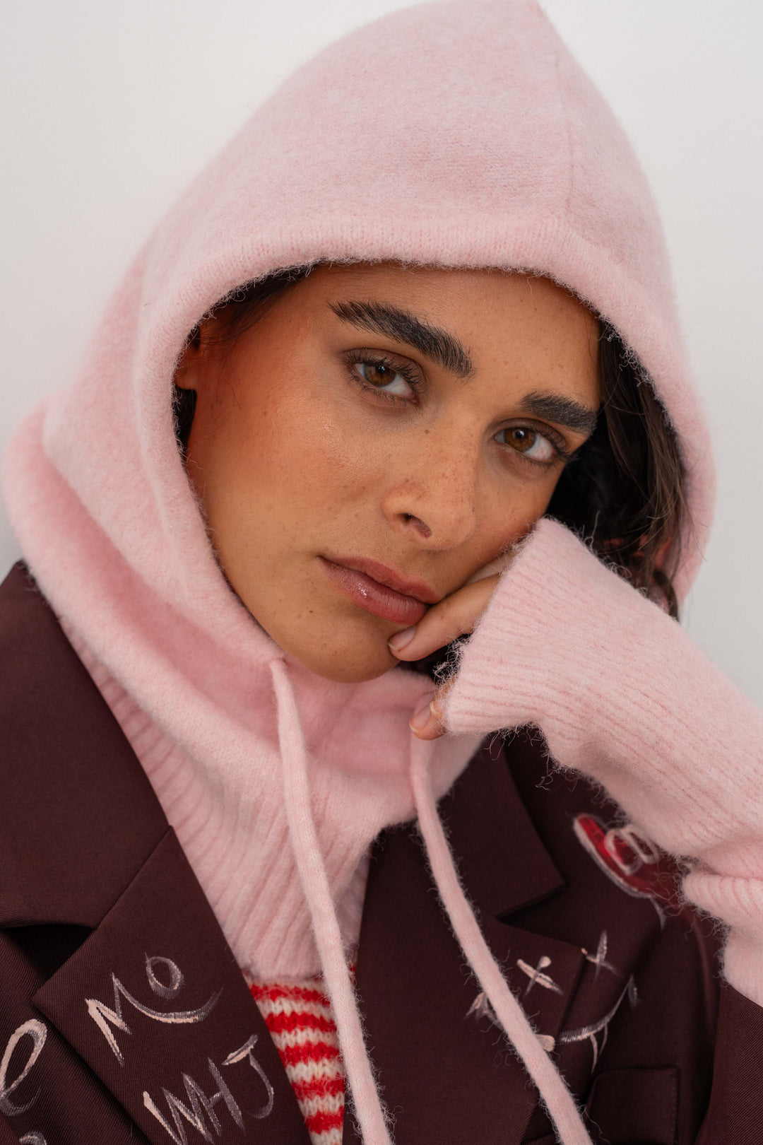Bonnet cagoule Holly 2681 - GS2681 / Taille unique / Rose
