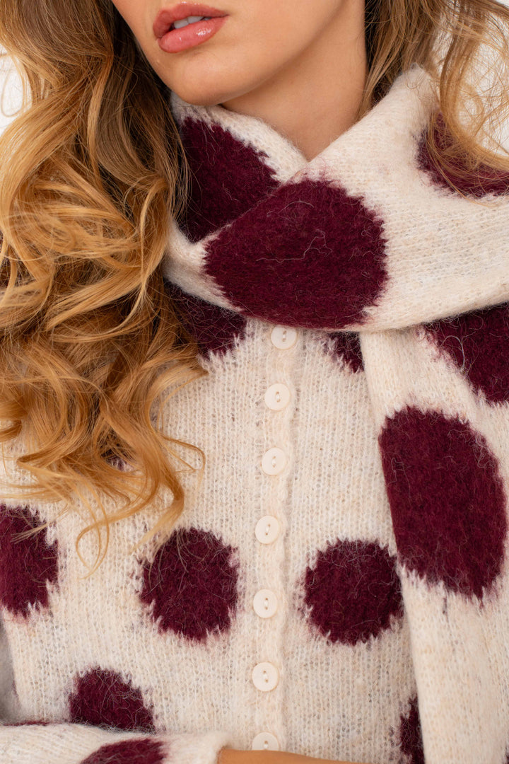 Cardigan avec écharpe Frankie 2629 - GS2629 / Taille