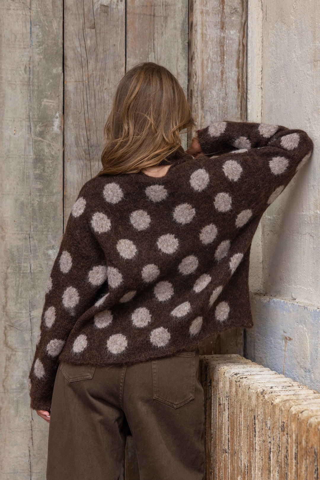 Cardigan avec écharpe Frankie 2629 - GS2629 / Taille