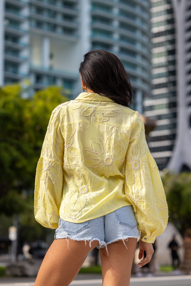Chemise brodée fluide Betina - Bombers