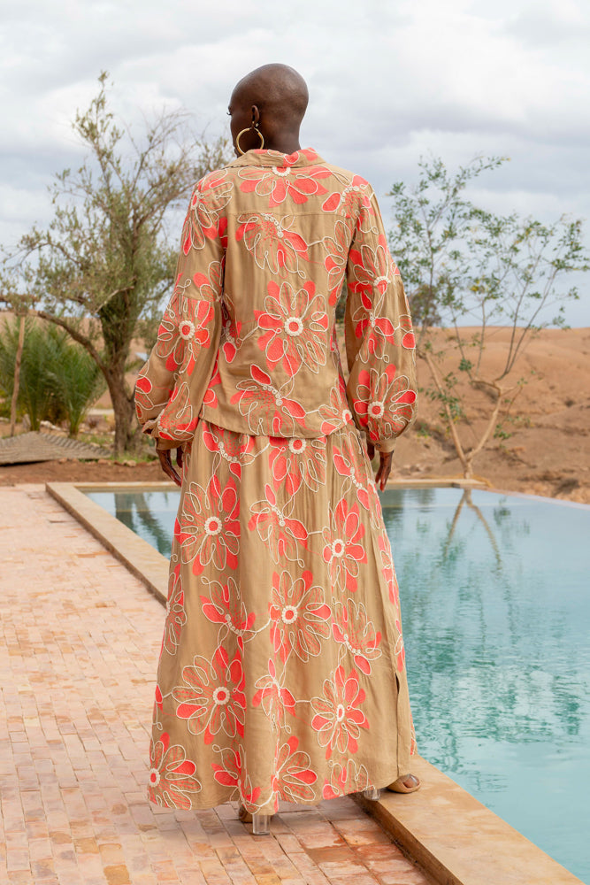 Chemise brodée fluide Betina - Bombers