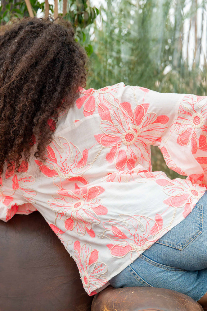 Chemise brodée fluide Betina - Bombers