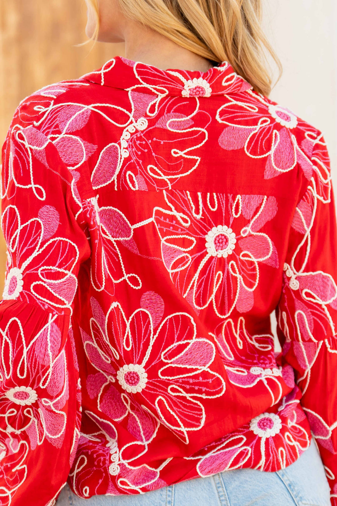 Chemise brodée fluide Betina - Bombers