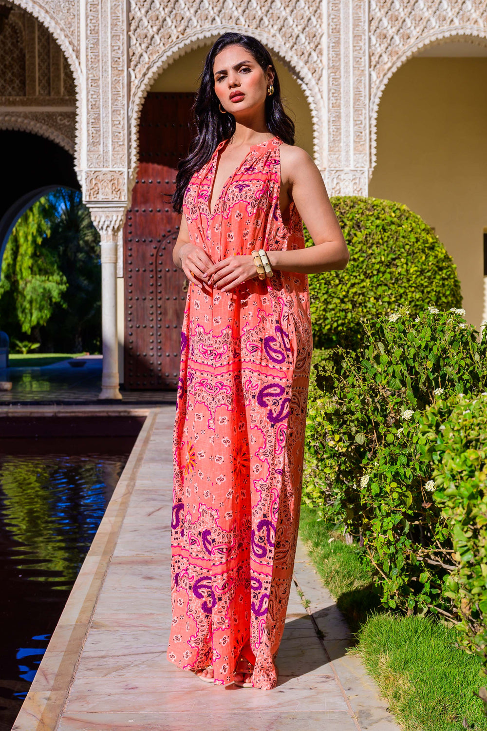 Combinaison Fluide à Motifs Bolina - Taille unique 38-46