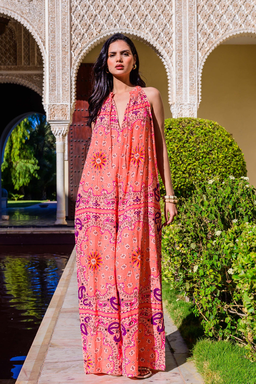 Combinaison Fluide à Motifs Bolina - Taille unique 38-46