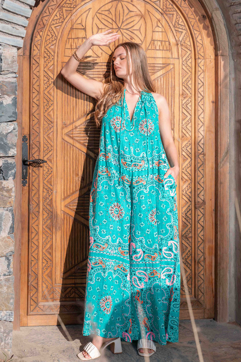 Combinaison Fluide à Motifs Bolina - Taille unique 38-46