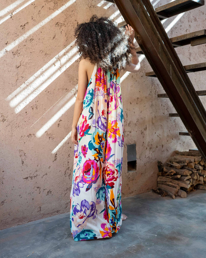 Robe Longue Imprimée Symphonie Sibel - Robes