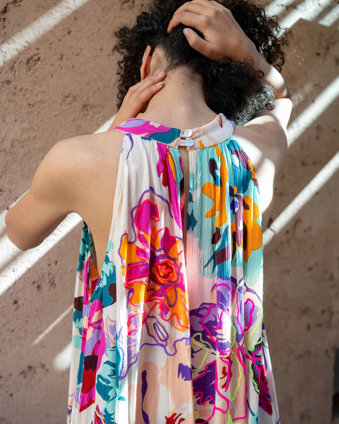 Robe Longue Imprimée Symphonie Sibel - Robes