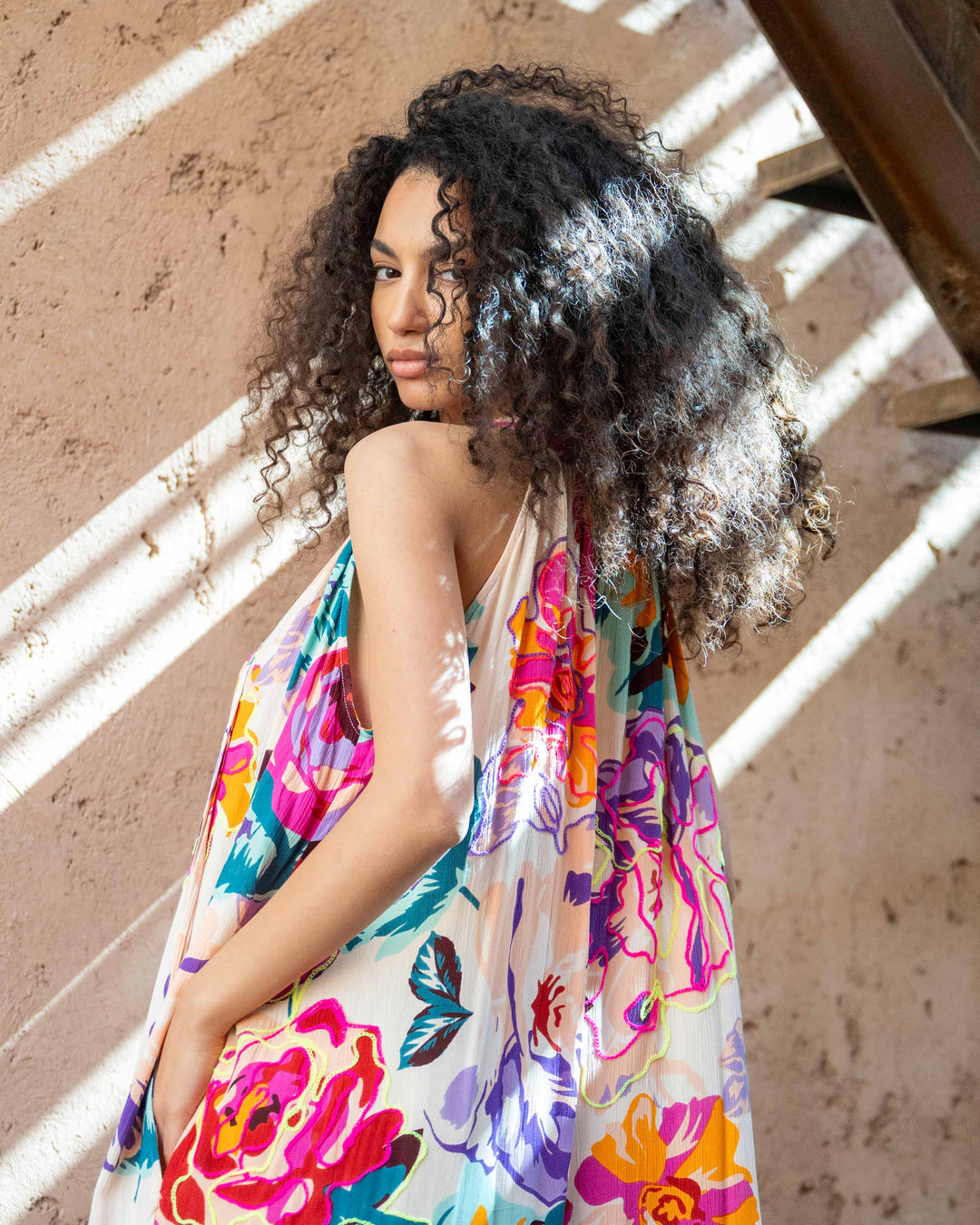 Robe Longue Imprimée Symphonie Sibel - Robes